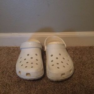 White Crocs
